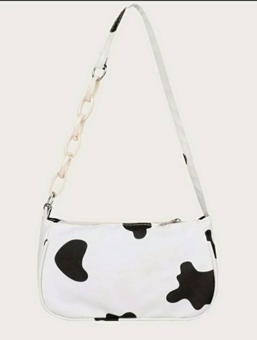 Moda Bolsa CowPrint (estampa de vaca) da shein 