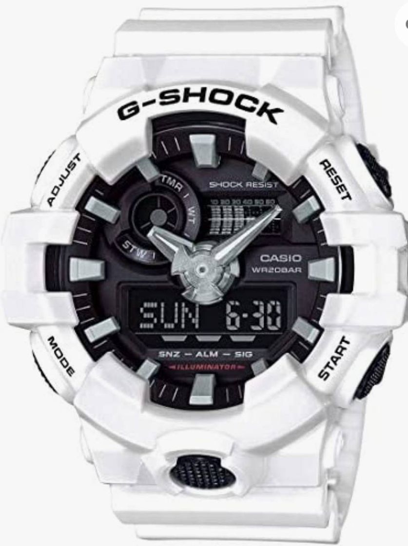 Moda Casio G-SHOCK Anadigi Masculino GA-700-7ADR