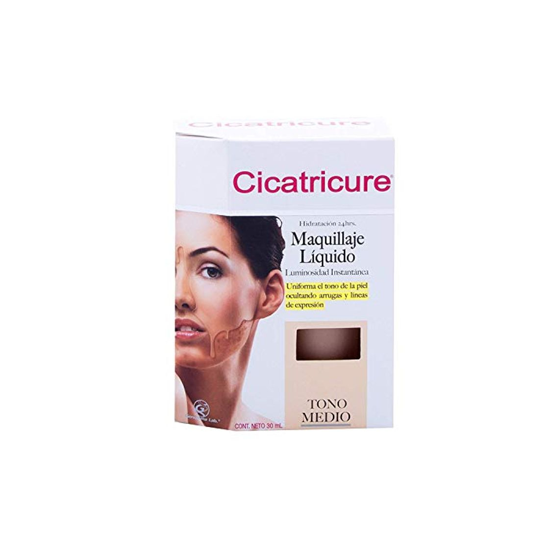 Product Cicatricure Maquillaje Liquido Tono Medio30ml by Cicatricure