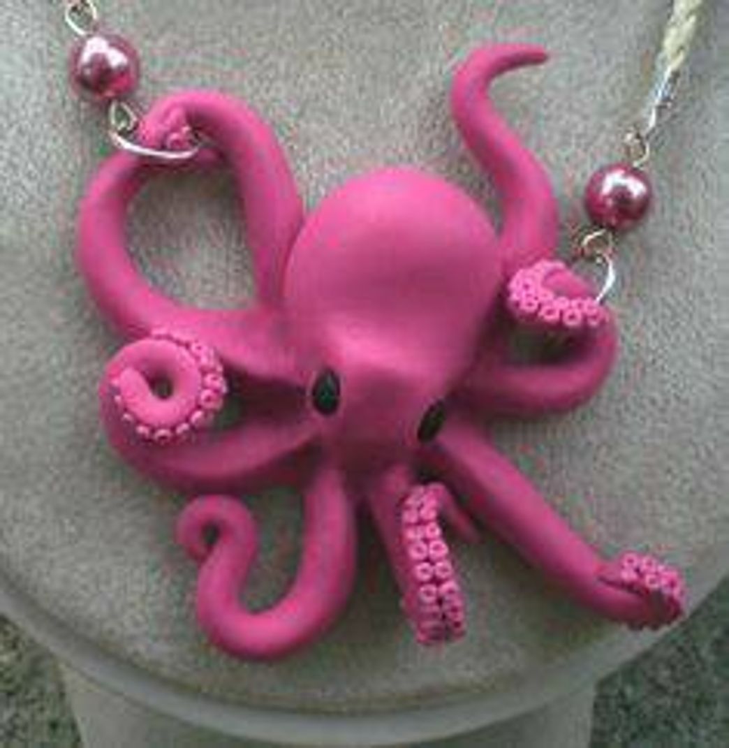 Fashion 🐙🐙 Colar de polvo 🐙🐙