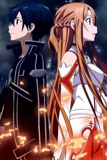 Asuna e kirito ( Sword art online)