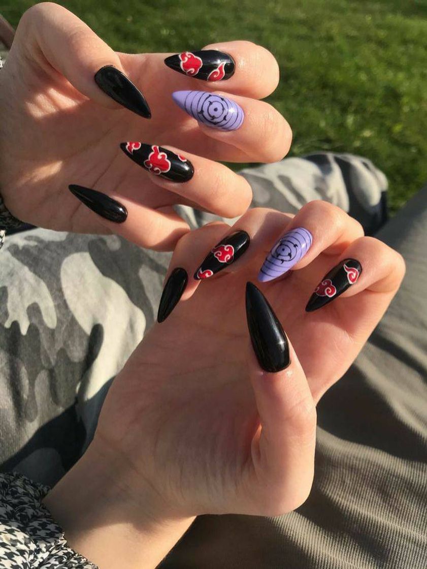 Moda Unhas de uma menina otaku