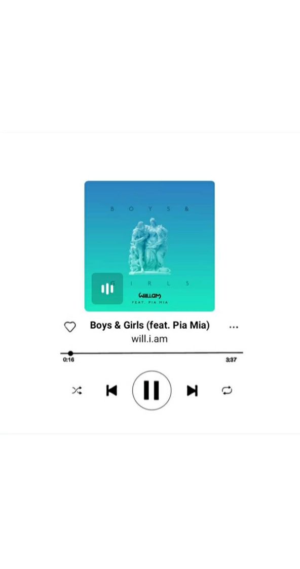 Canción Boys & Girls