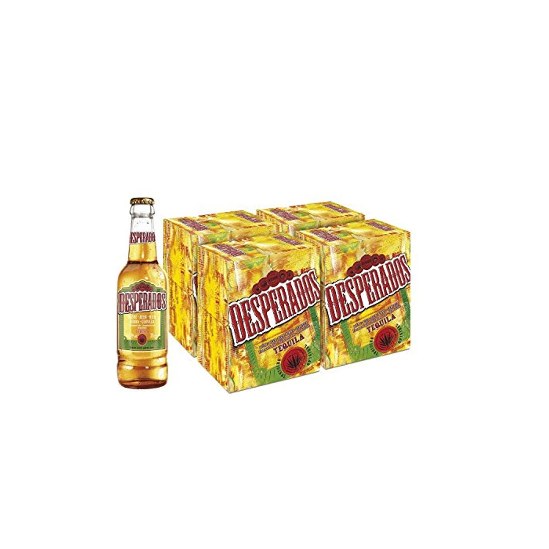 Product Desperados Cerveza - 4 Packs de 6 Botellas x 250 ml -