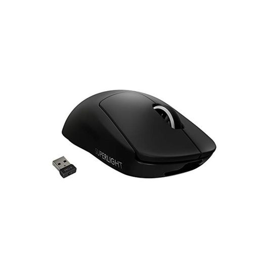 Logitech G PRO X SUPERLIGHT Wireless Gaming Mouse, HERO 25K Sensor, Ultra-light