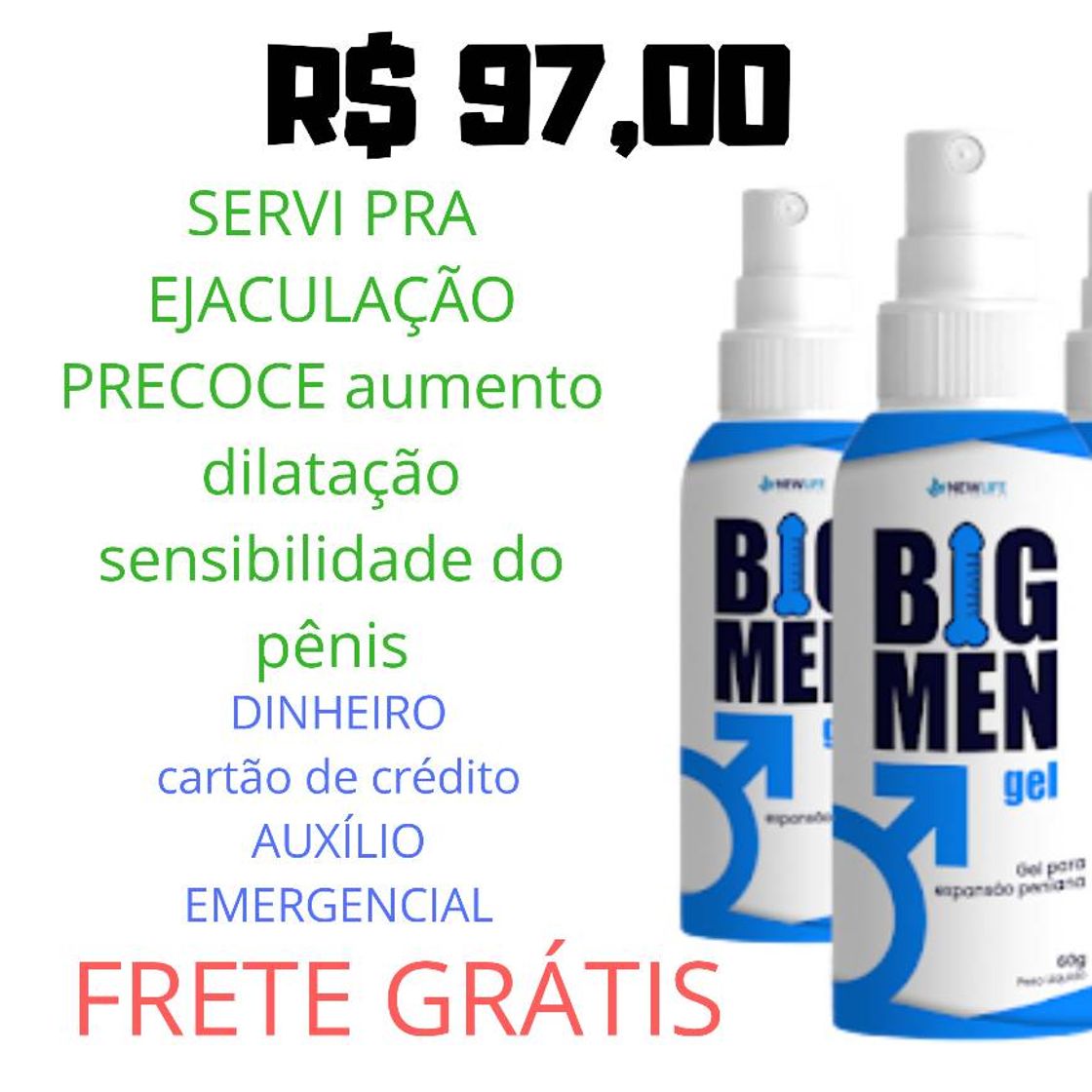 Fashion BIG MEN GEL