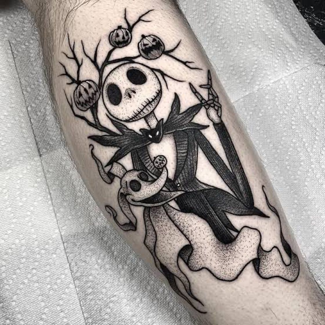 Moda Jack Skellington Tattoo