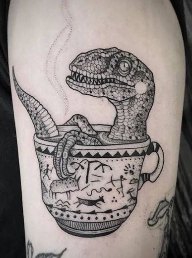 Tattoo dinossauro 