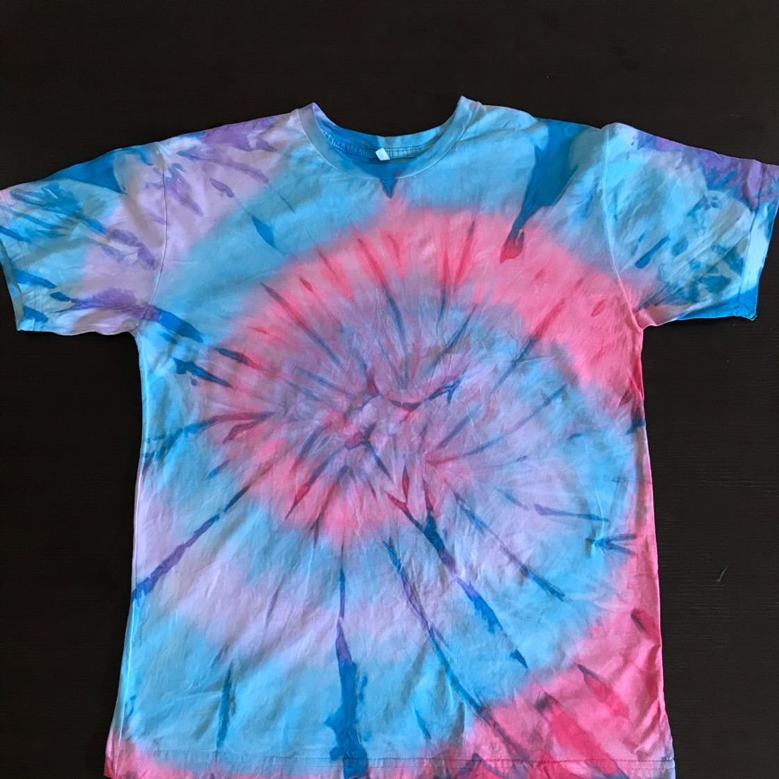 Fashion Camiseta tie dye 