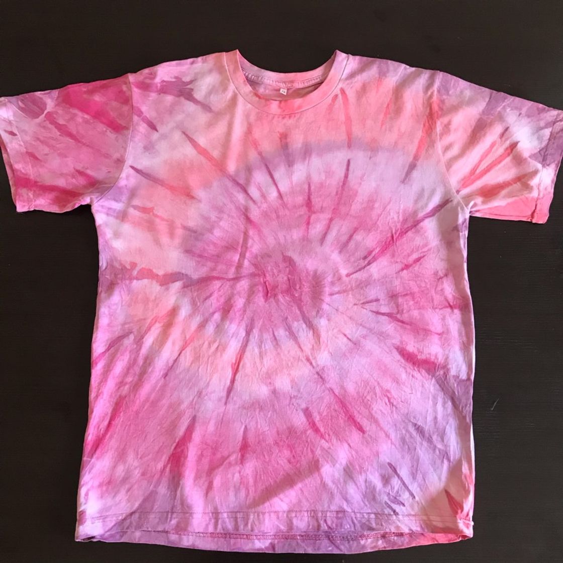 Fashion Camiseta tie dye 