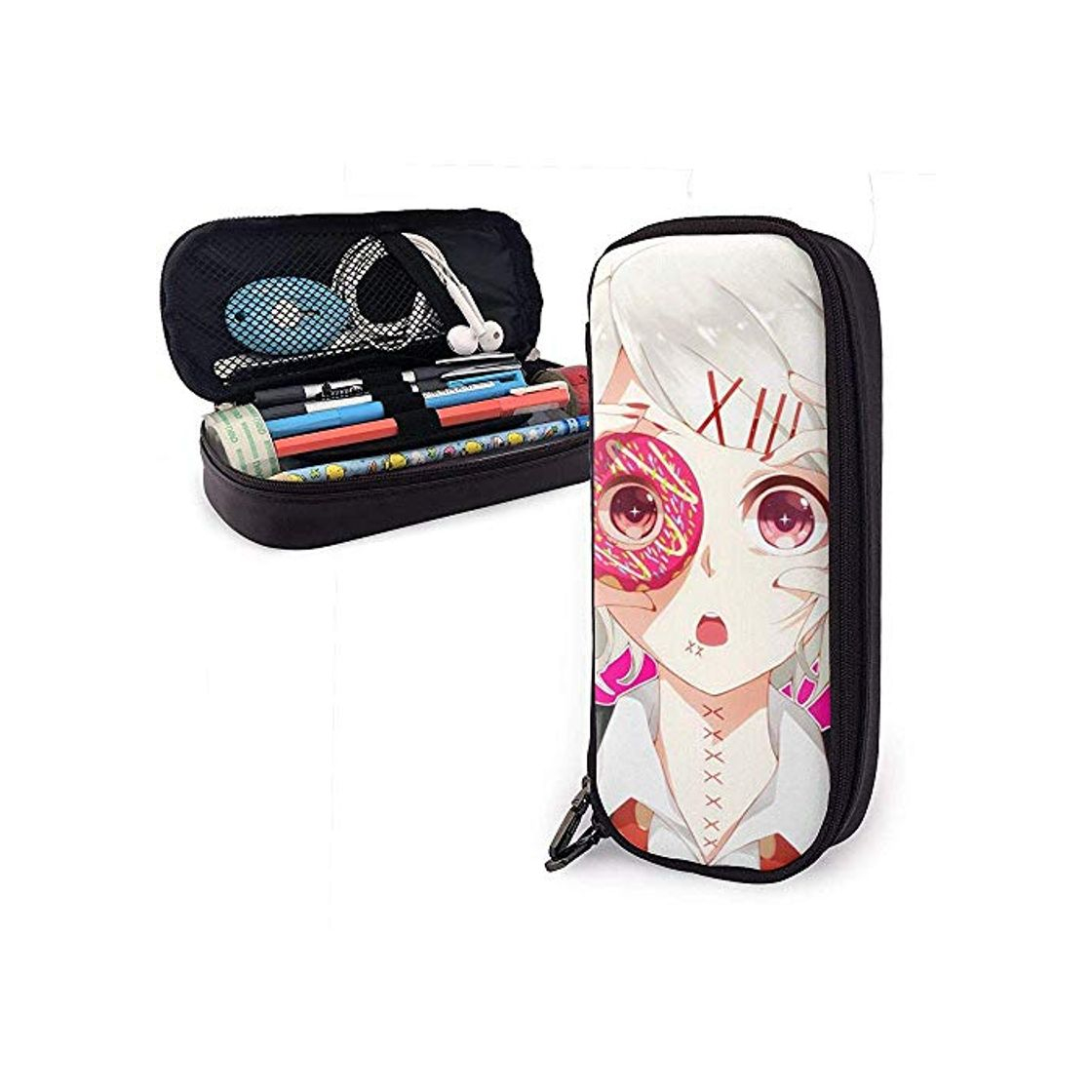 Fashion Mujeres Tokyo Ghoul Girl Impresión completa Moda Patrones exquisitos Estuches para actividades al aire libre