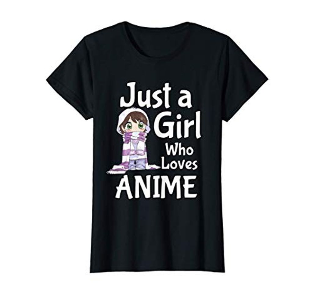 Moda Anime Japonés Just a Girl who Loves Anime Camiseta