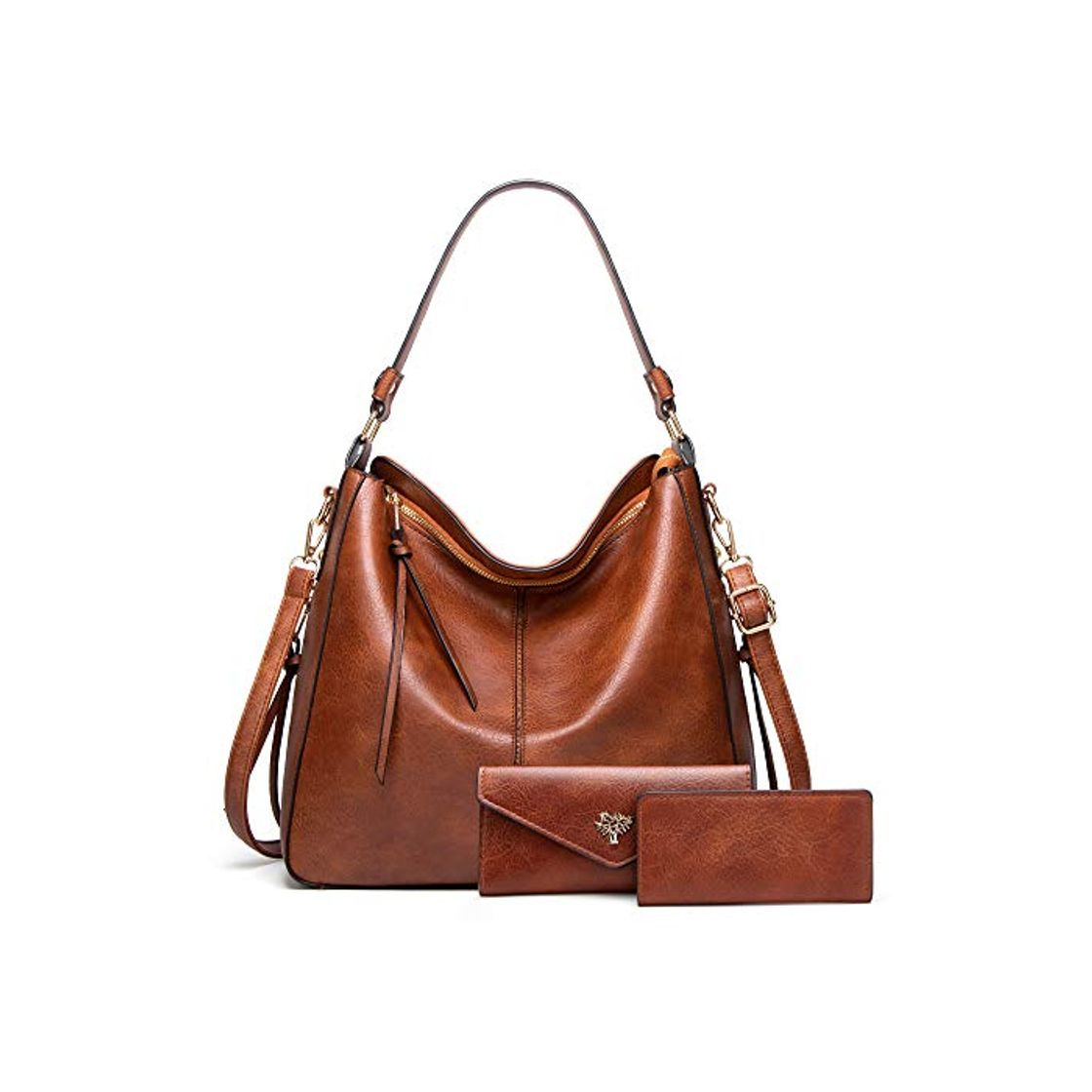 Social BestoU Bolsos de Mujer Bolso Bandolera Tote Grande De Hombro Bolsos PU