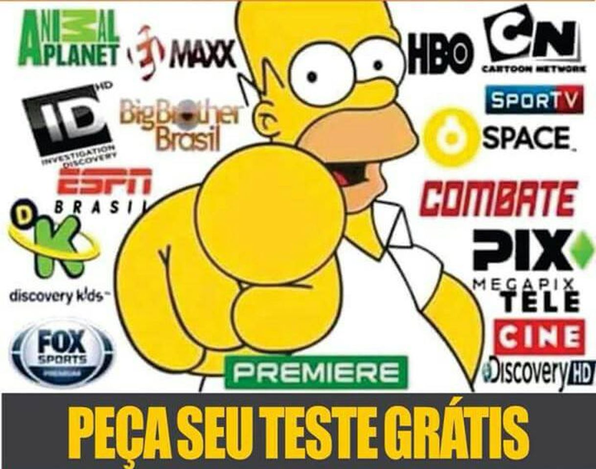 Moda Liberação de todos canais de TV 