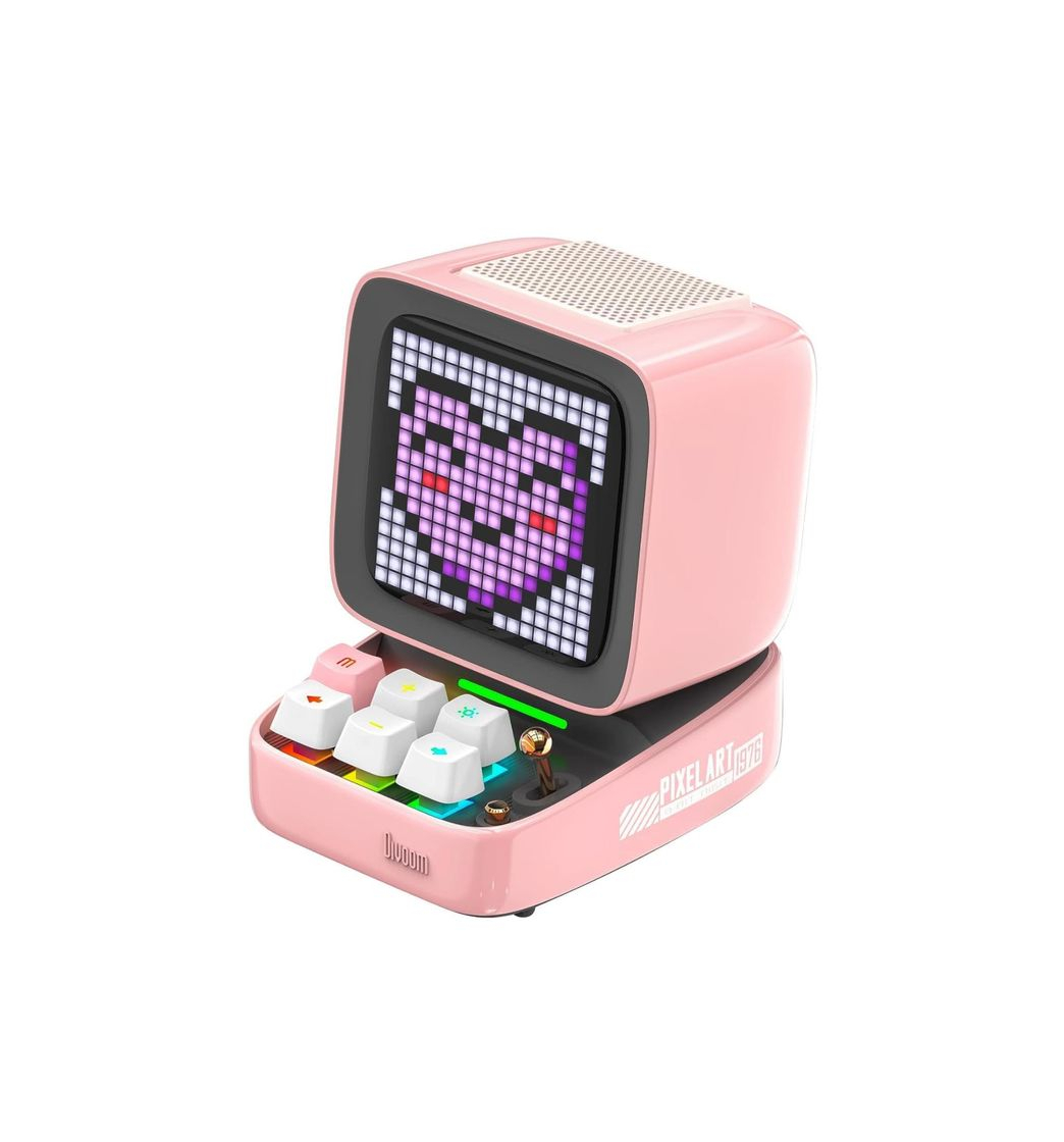 Productos Divoom Ditoo Pixel Art Altavoz Bluetooth Multifuncional, Altavoz portátil Retro con Pantalla