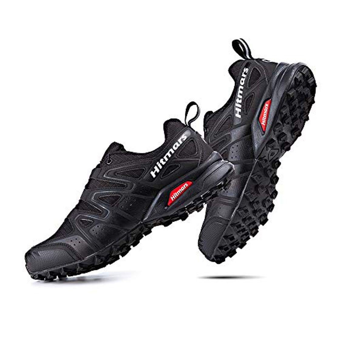 Producto Zapatillas De Trail Running Impermeables para Hombre Mujer Zapatillas Trekking Zapatos Senderismo Deporte Negro Talla 42