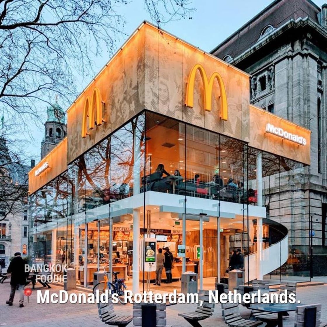 Moda McDonald’s Rotterdam, Netherlands. 