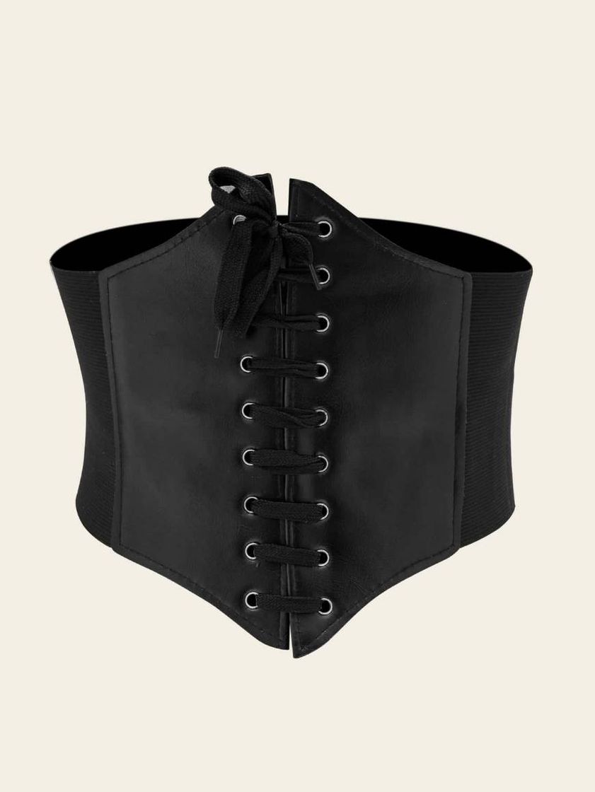 Moda Cinturón ancho estilo Corset