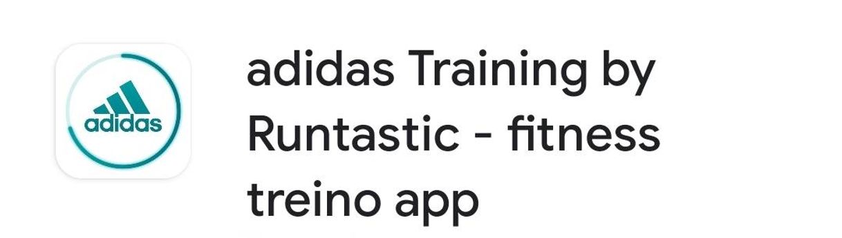 App Adidas Training app - treino em casa