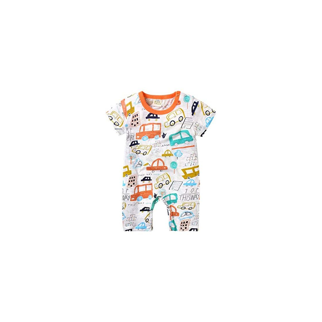 Fashion Ropa Bebe Niño Pijama Corto Mamelucos Verano Disfraz Coche Pelele Camiseta Mono