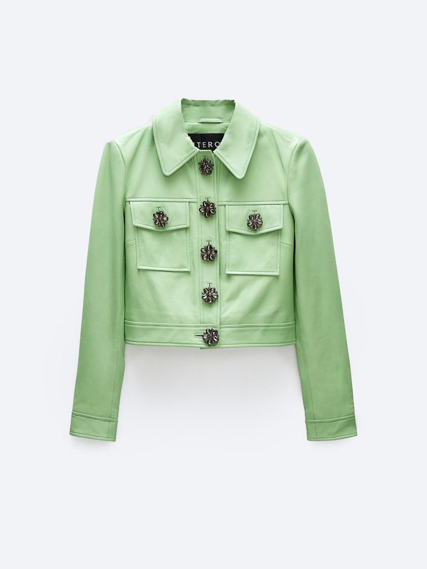 Social Cazadora piel joya 