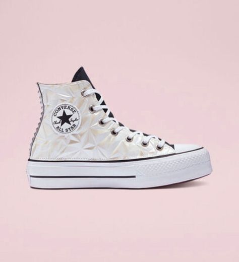 Converse Chuck Taylor All Star Platform Metal Leather