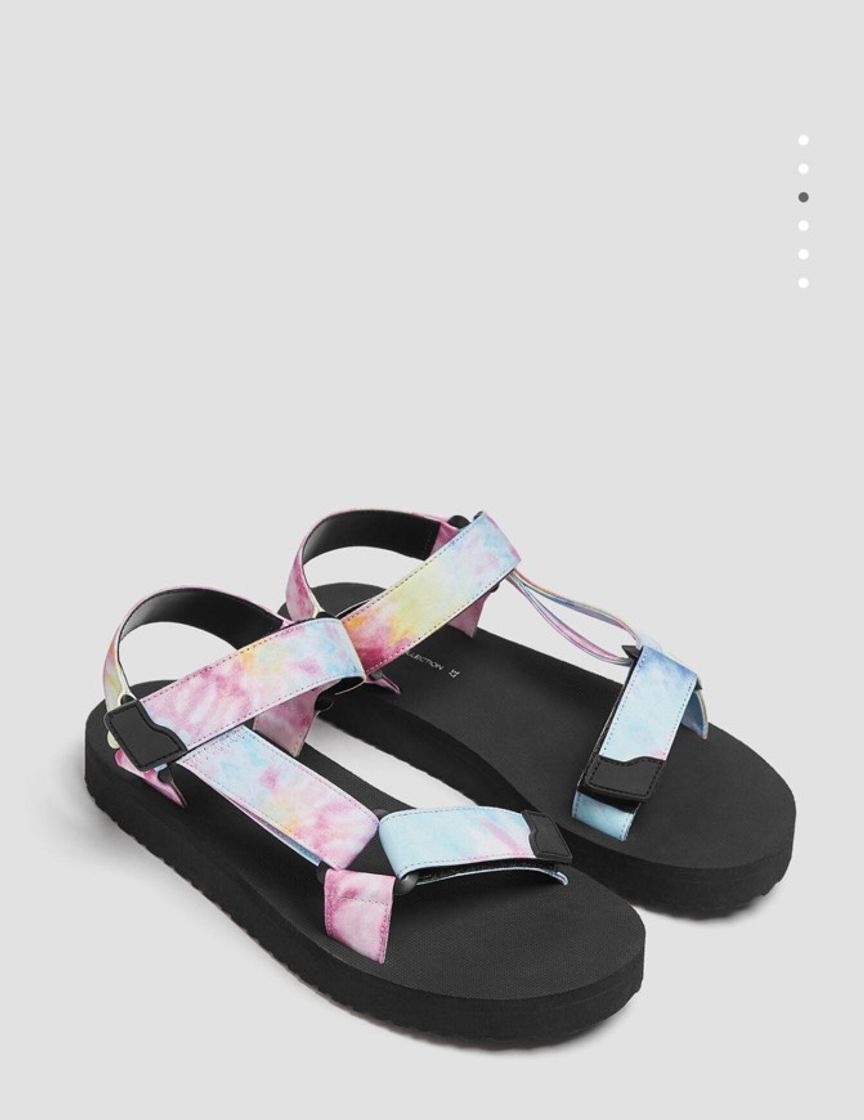 Fashion Sandalias tie dye