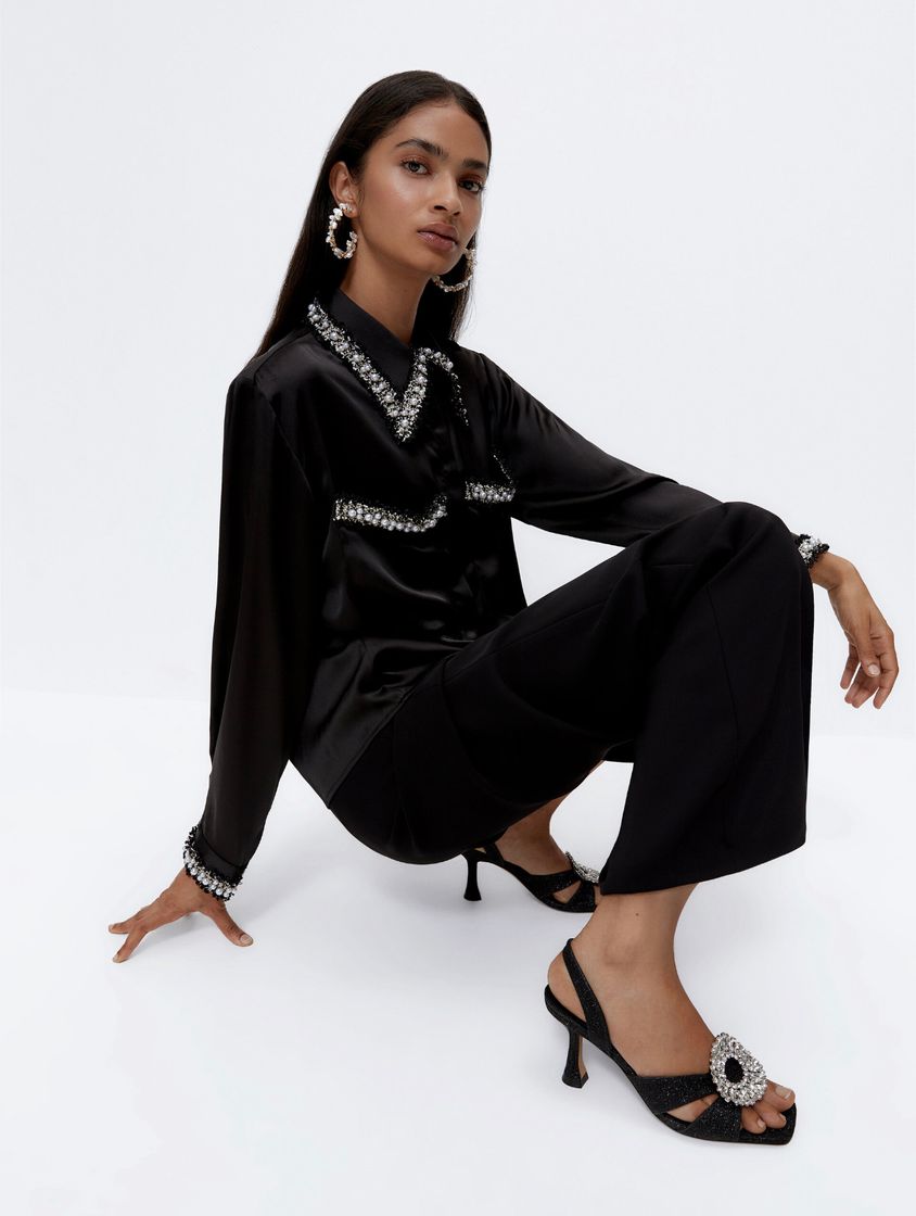 Social Sandalia glitter joya 