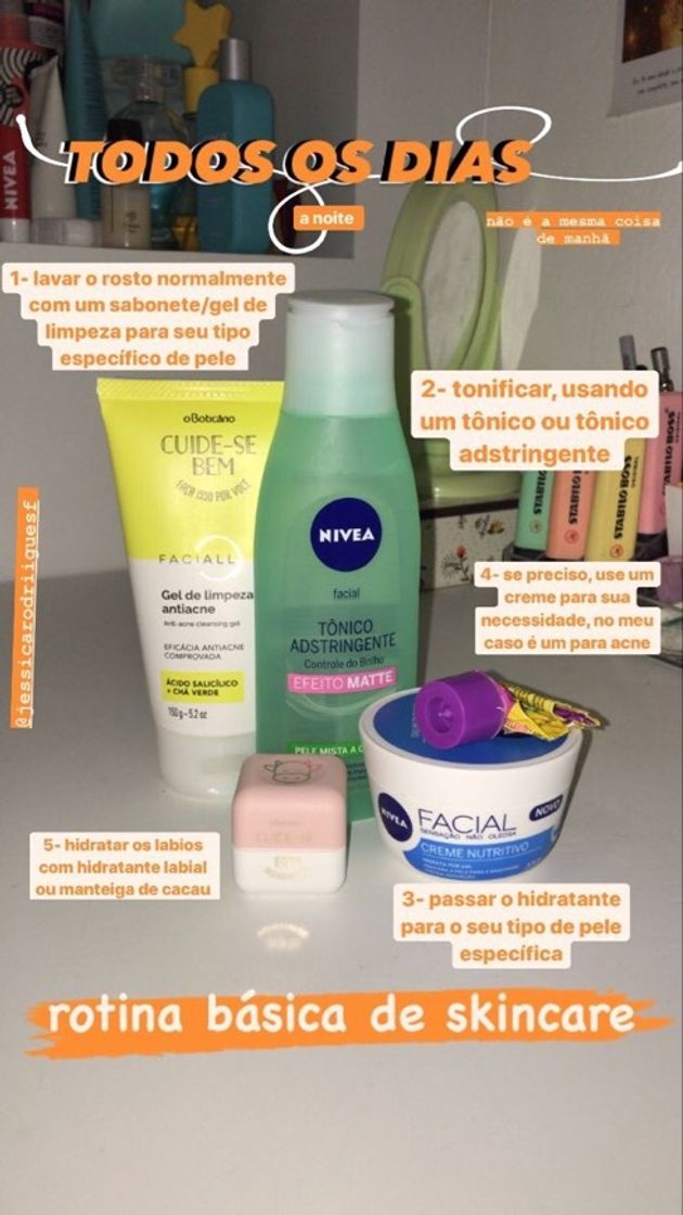 Moda Skin care routine 🧴🎀