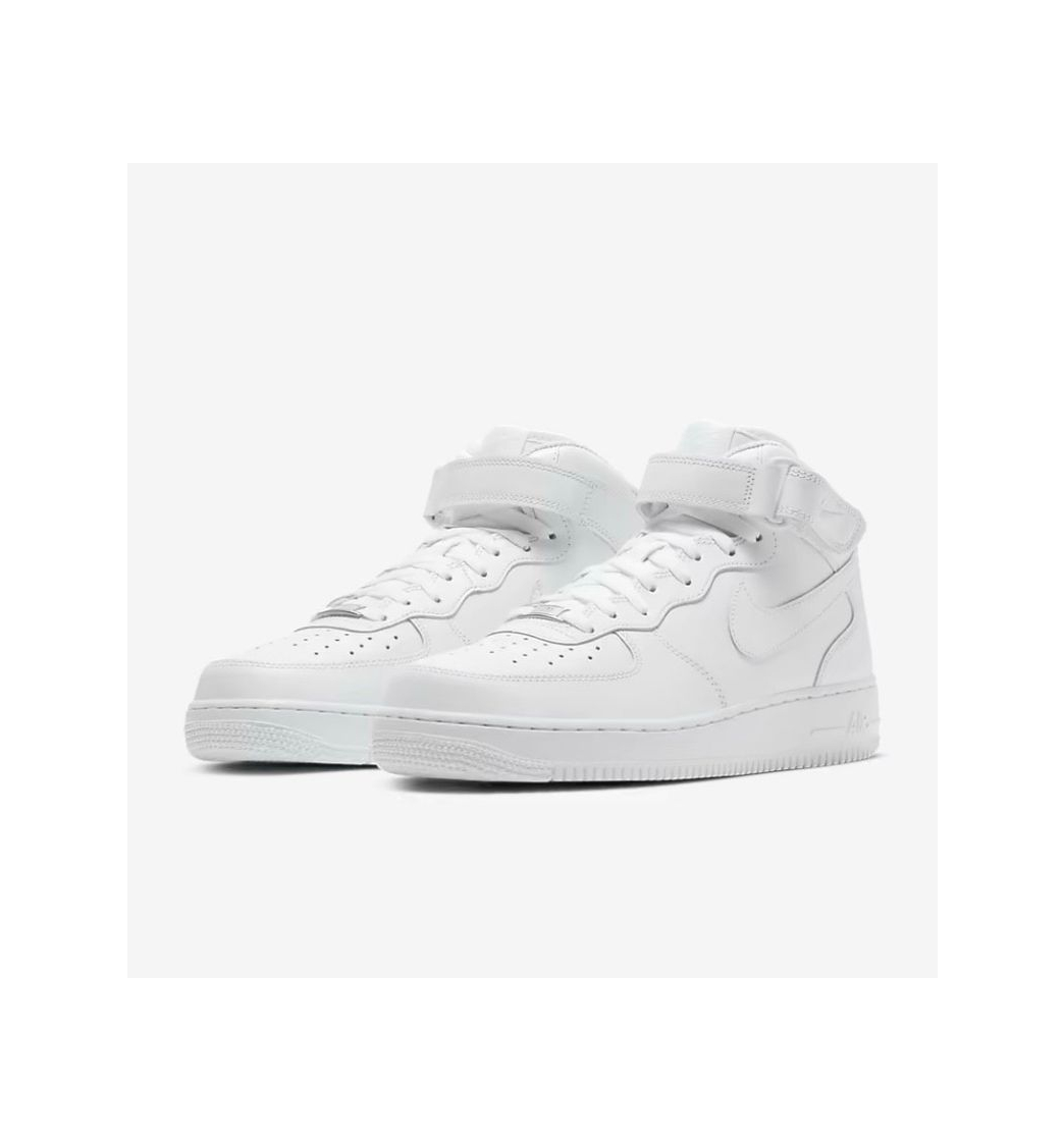 Fashion Nike Air Force 1 Mid '07 Zapatillas para Hombre, Blanco