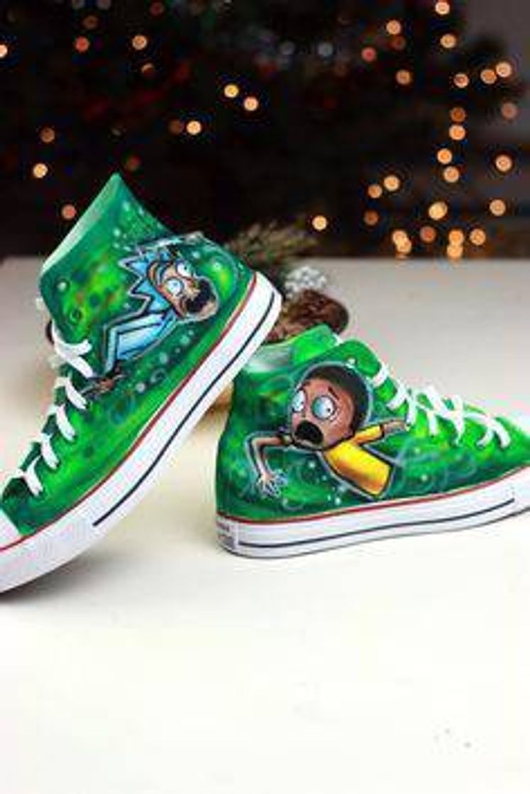 Fashion Tênis personalizado da série rick and morty