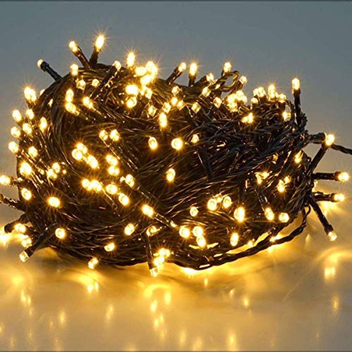 Producto SALCAR 25.7m 360 Leds Cadena de Luces IP44 Impermeable, LED Luz Cadena