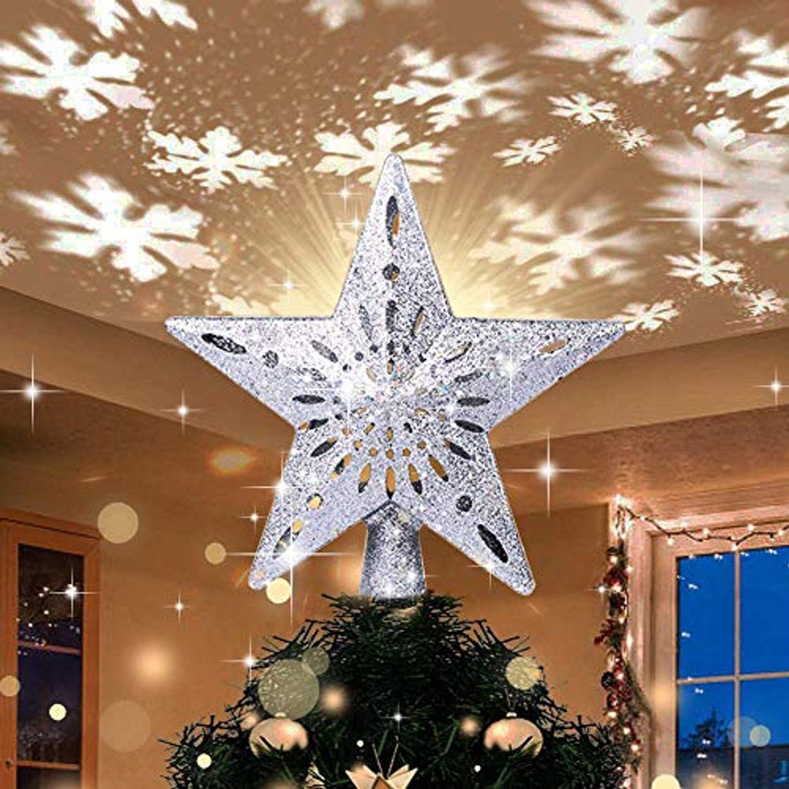 Producto Estrella de Navidad para Árbol con Proyector LED