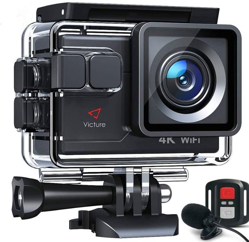 Victure AC700 Cámara Deportiva 4K Wi-Fi 20MP

