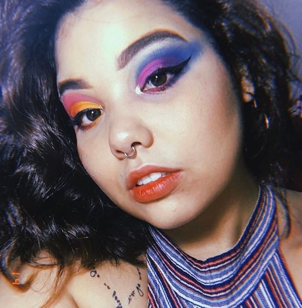 Fashion Rainbow eyes 💜❤️🧡💛💚💙