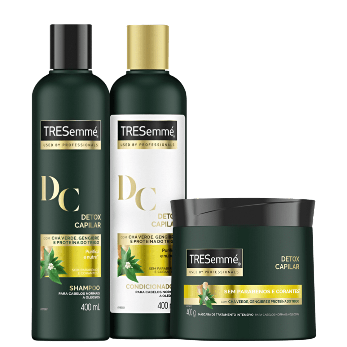 Moda kit tresemmé detox