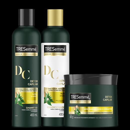 kit tresemmé detox