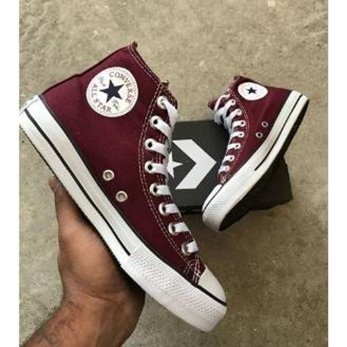 Moda ALL stars ♥️ vermelho escuro 60 reais na shopee