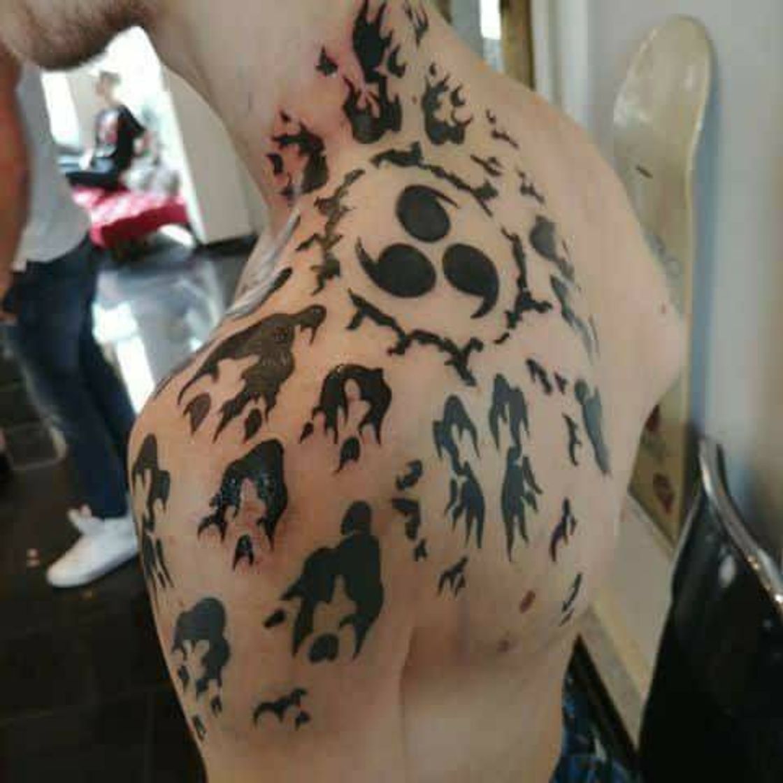 Moda Sasuke Curse Tatto