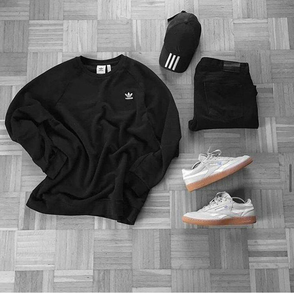 Fashion Black Adidas 