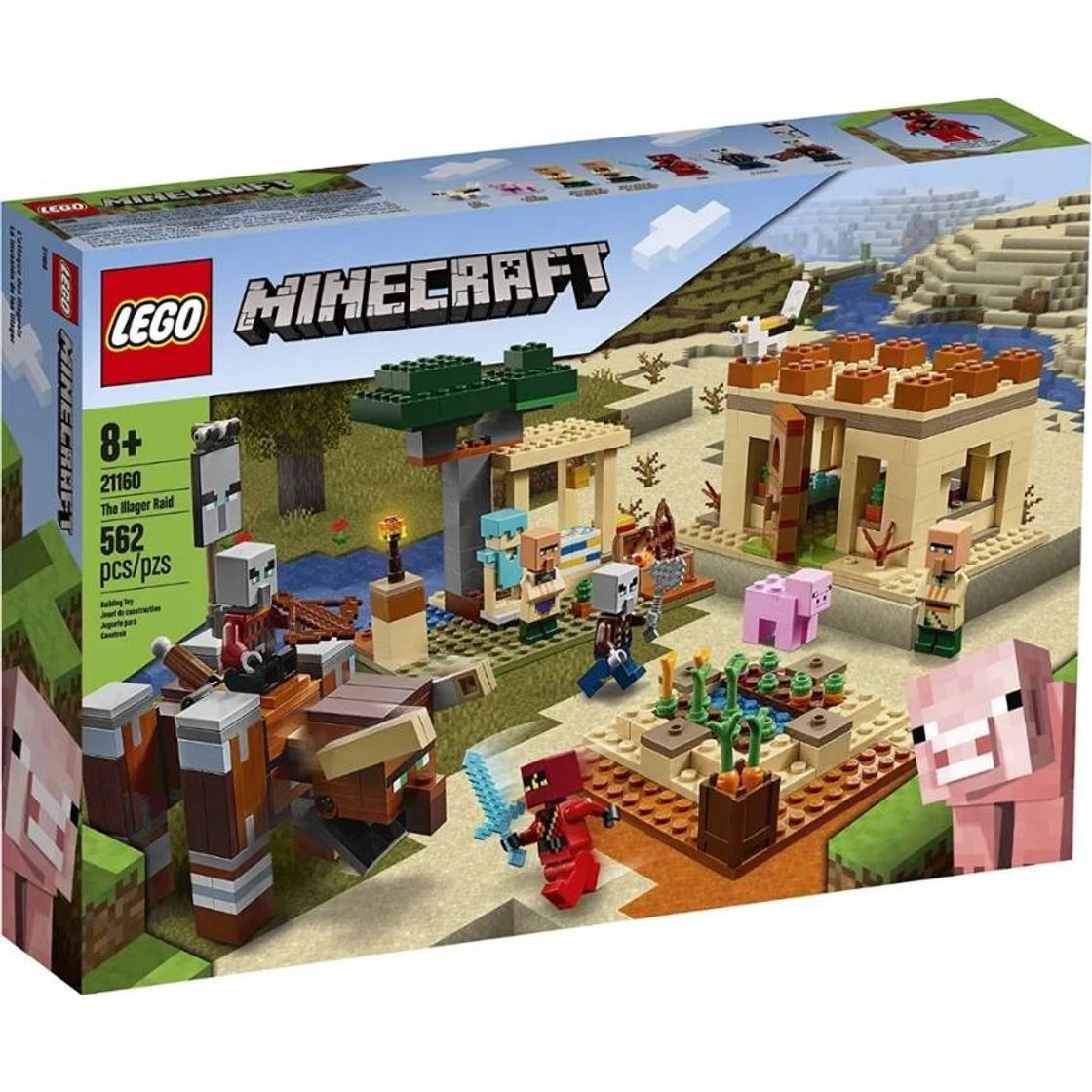 Moda LEGO Minecraft - Ataque De Illager