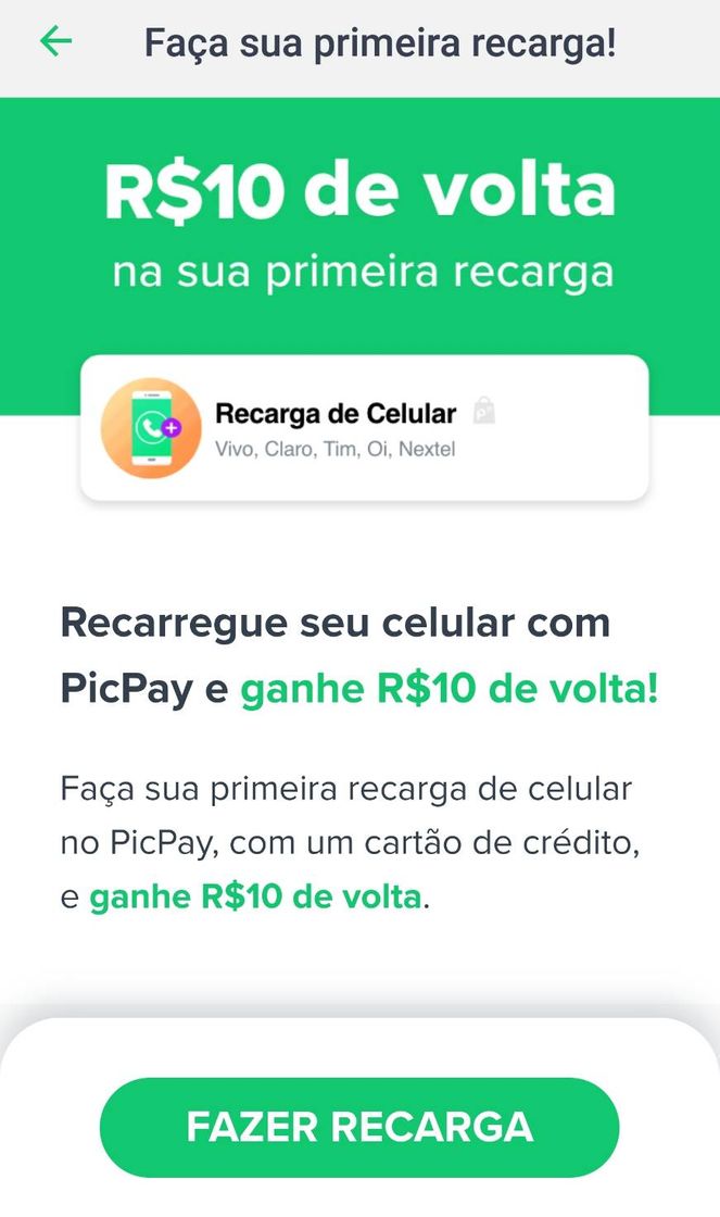 Moda PicPay 