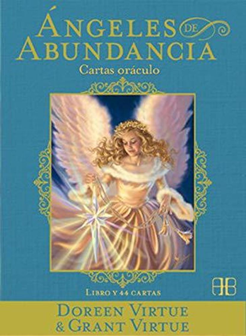 Productos Angeles de abundancia. Cartas oráculo: Libro y 44 cartas