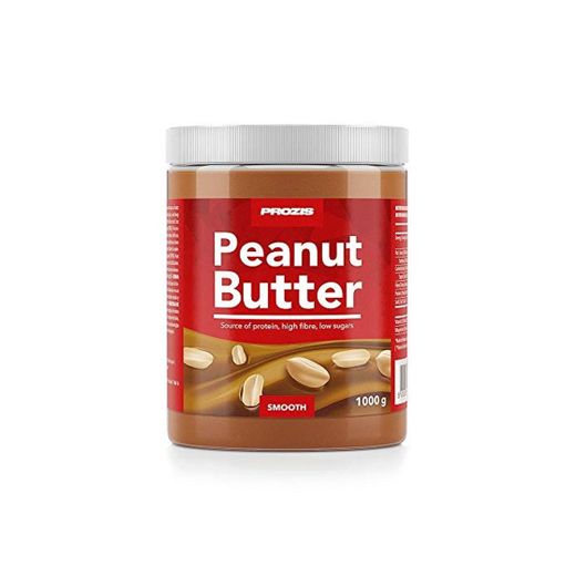 Prozis Peanut Butter 1kg - Deliciosa y de Textura Cremosa - Fuente