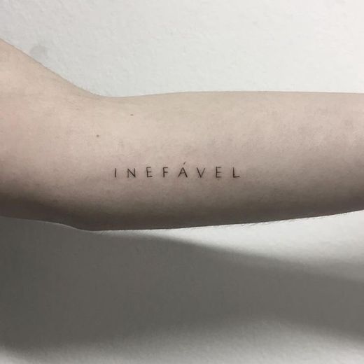 inefável tattoo