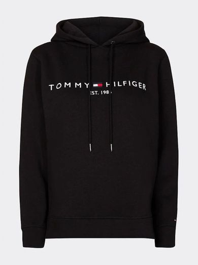 Tommy Hilfiger Tommy Logo Hoody sudadera, Blau