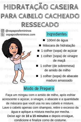 Cuidados para cabelo ressecado 