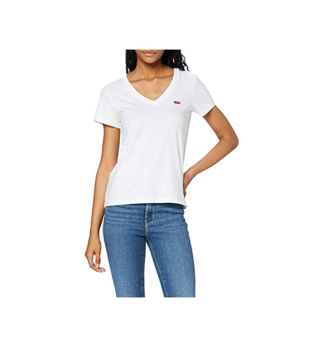 Producto Levi's Vneck Camiseta, Blanco (White