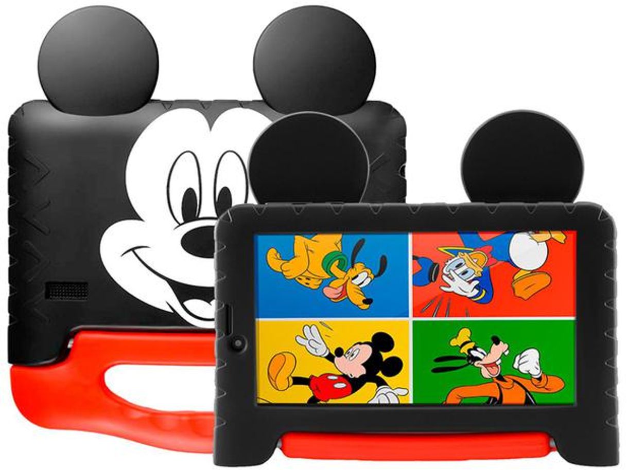 Fashion Tablet Infantil Multilaser Mickey Plus com Capa - 16GB 7"