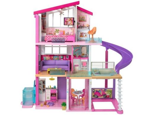 Casa da Barbie Mega Casa dos Sonhos - 125cm com Acessórios.